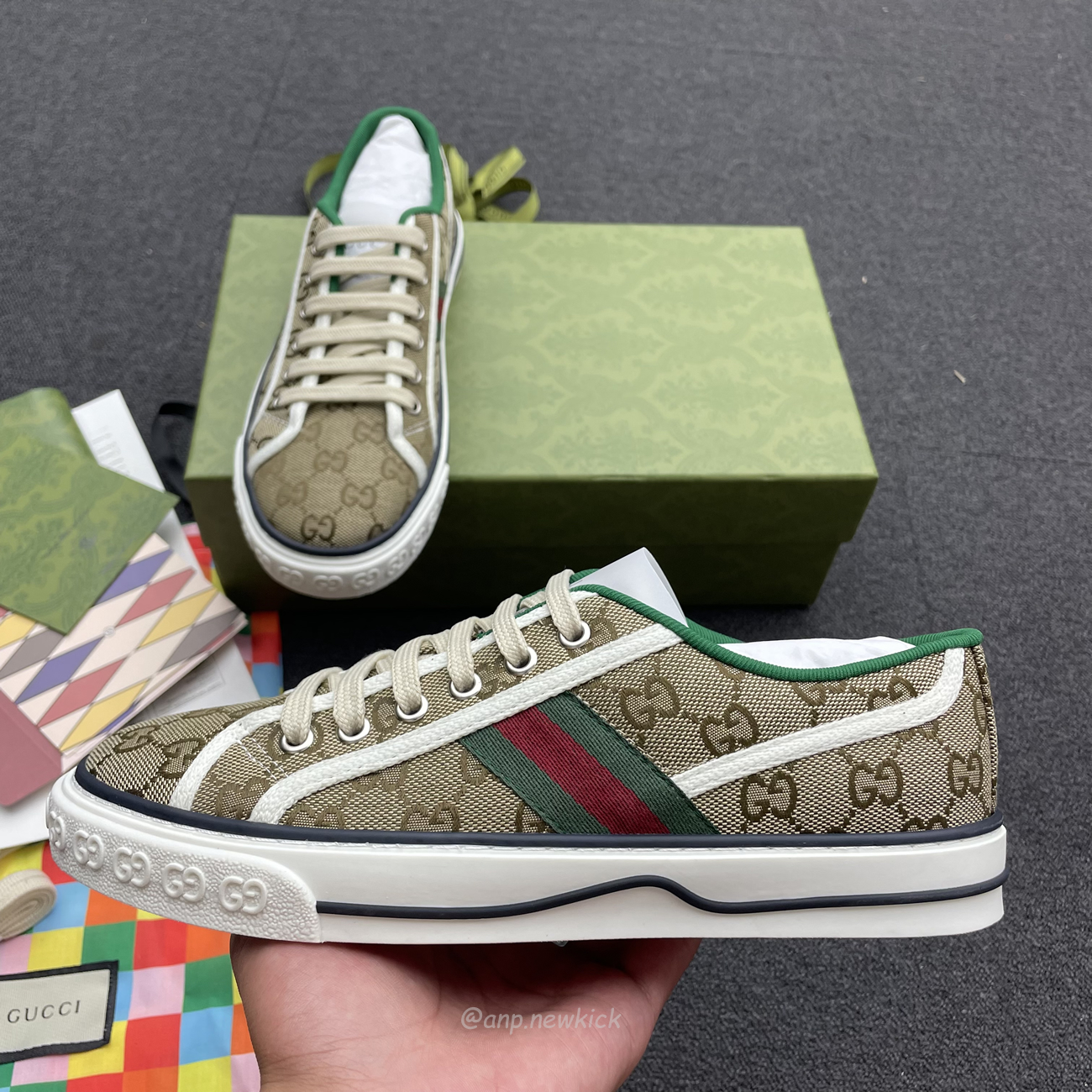 Gucci Tennis 1977 Gg 606111hvk209766 (6) - newkick.vip